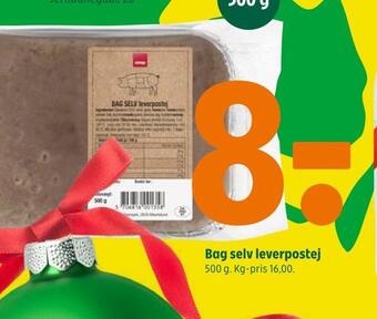 Bag selv leverpostej