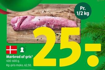 Coop 365 Mørbrad af gris tilbud