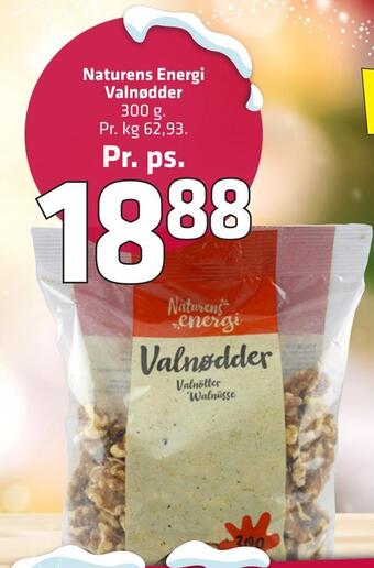 Fleggaard Naturens energi valnødder tilbud