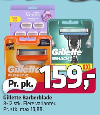 Fleggaard Gillette barberblade tilbud