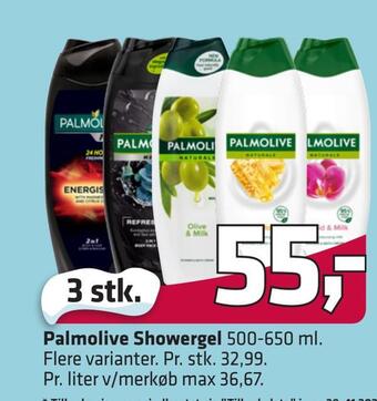 Fleggaard Palmolive showergel tilbud