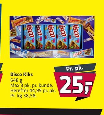 Fleggaard Disco kiks tilbud