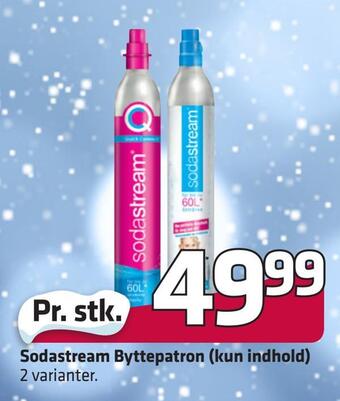Fleggaard Sodastream byttepatron (kun indhold) tilbud