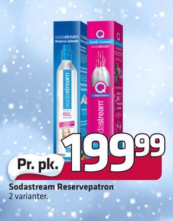 Fleggaard Sodastream reservepatron tilbud