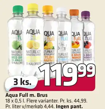 Fleggaard Aqua full m. brus ingen pant tilbud