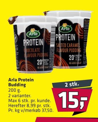 Fleggaard Arla protein budding tilbud