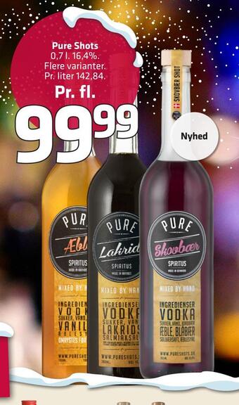 Fleggaard Pure shots tilbud