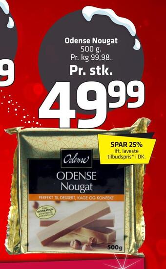 Fleggaard Odense nougat tilbud