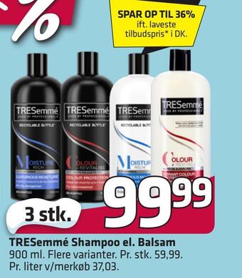 Fleggaard Tresemmé shampoo el. balsam tilbud