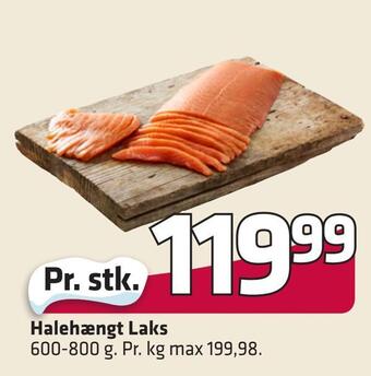 Fleggaard Halehængt laks tilbud