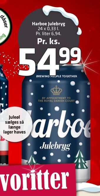 Fleggaard Harboe julebryg tilbud
