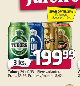 Fleggaard Tuborg tilbud
