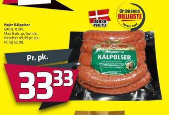 Fleggaard Højer kålpølser tilbud