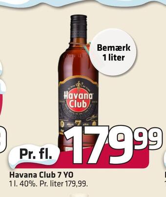 Havana club 7 yo