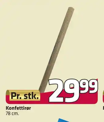 Fleggaard Konfettirør tilbud