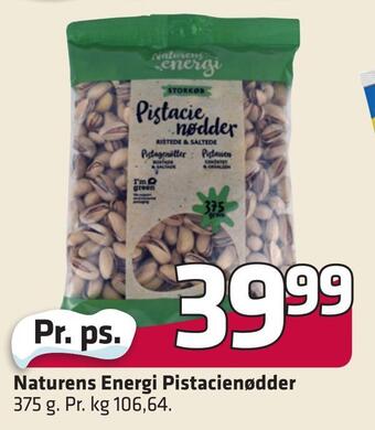 Fleggaard Naturens energi pistacienødder tilbud