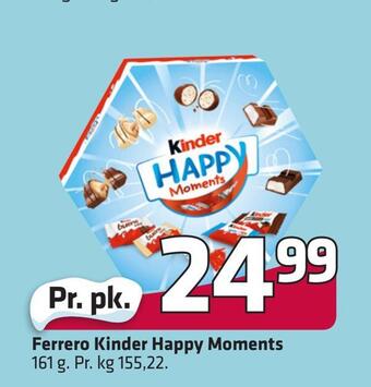 Fleggaard Ferrero kinder happy moments tilbud