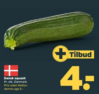 Netto Dansk squash tilbud