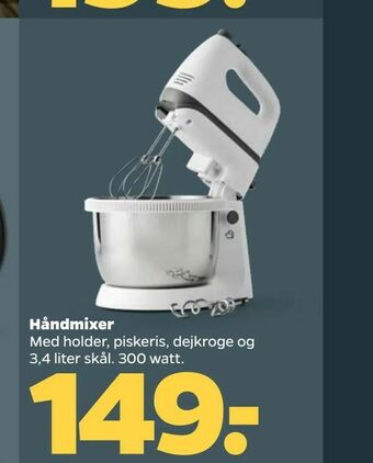 Netto Håndmixer tilbud