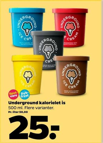Netto Underground kalorielet is tilbud