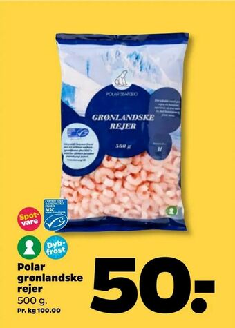 Netto Polar grønlandske rejer tilbud