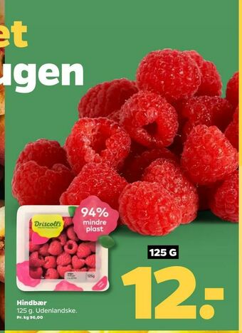 Netto Hindbær tilbud