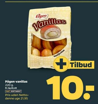Netto Pågen vanillas tilbud