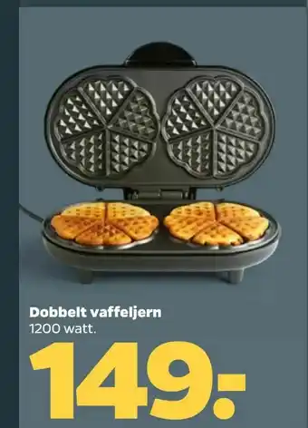 Netto Dobbelt vaffeljern tilbud