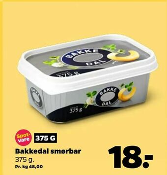 Netto Bakkedal smorbar tilbud