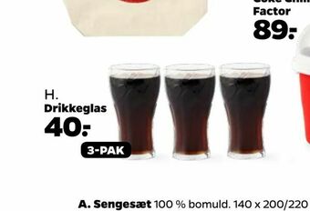 Netto Drikkeglas tilbud