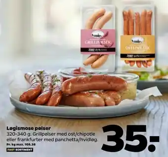Løgismose pølser