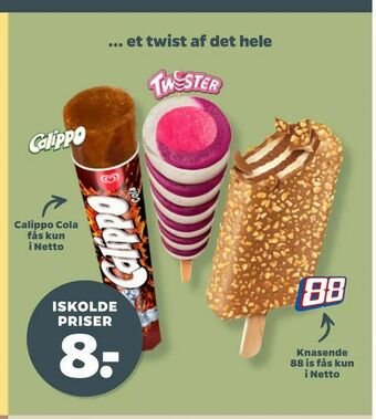 Netto Få gode is til Netto-priser tilbud