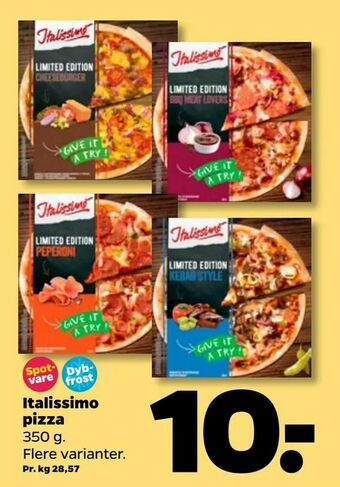 Italissimo pizza