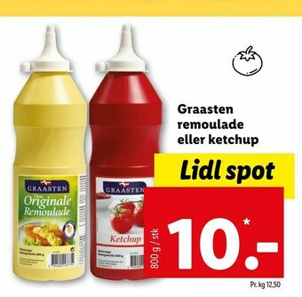 Let-Køb Graasten remoulade eller ketchup tilbud