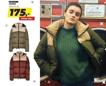 Dansk Outlet Jakke tilbud