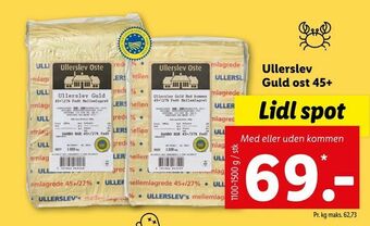 Ullerslev Guld ost 45+