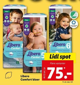 Libero Comfort bleer
