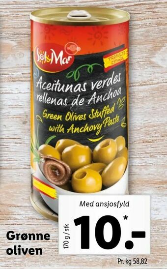 Grønne oliven