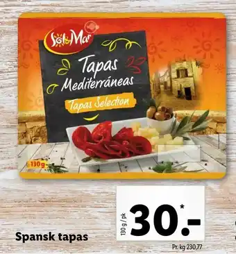 Spansk tapas