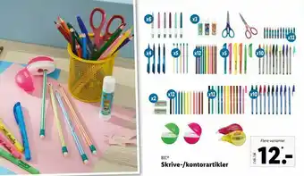 Skrive-/kontorartikler