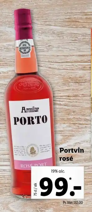 Let-Køb Portvin rosé tilbud