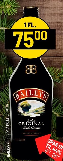 Priss Baileys tilbud