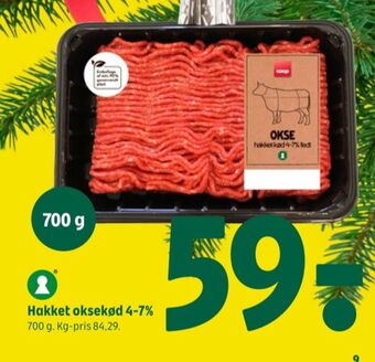 Coop 365 Coop hakket oksekød tilbud