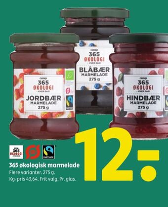 Coop 365 Coop 365 marmelade tilbud