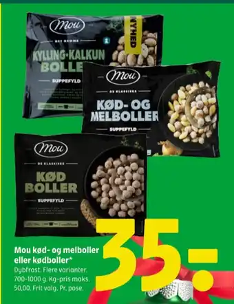 Coop 365 Mou kødboller tilbud