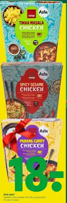 Coop 365 Coop spicy sesamy chicken tilbud