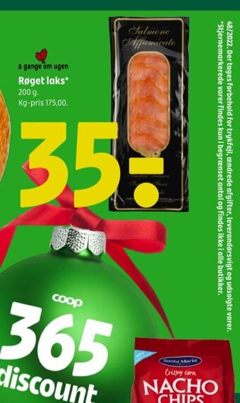 Coop 365 Ukendt laks i skiver tilbud