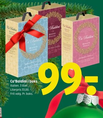 Coop 365 Ukendt italiensk rødvin tilbud
