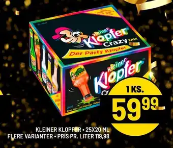 Kleiner Klopfer 25x20ml