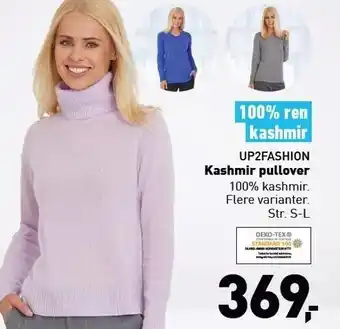 ALDI Kashmir pullover tilbud